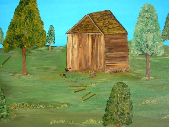 Behind the Woodshed, detail